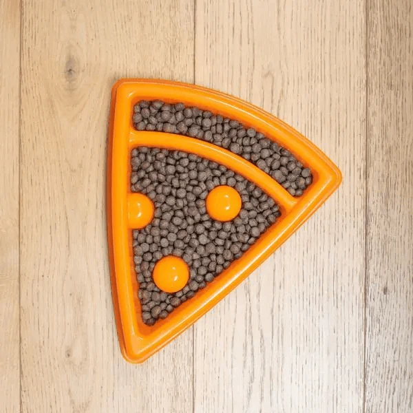 ZippyPaws Happy Bowl Slow Feeder - Pizza - Image 3