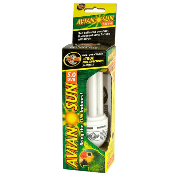 Zoo Med Avian Sun 5.0 UVB Compact Fluorescent