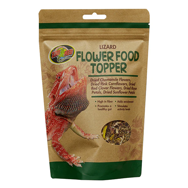 Zoo Med Lizard Flower Food Topper