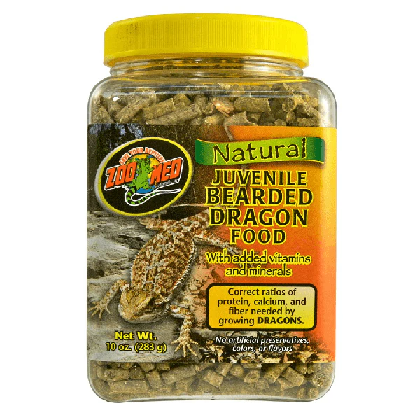 Zoo Med Natural Juvenile Bearded Dragon Food