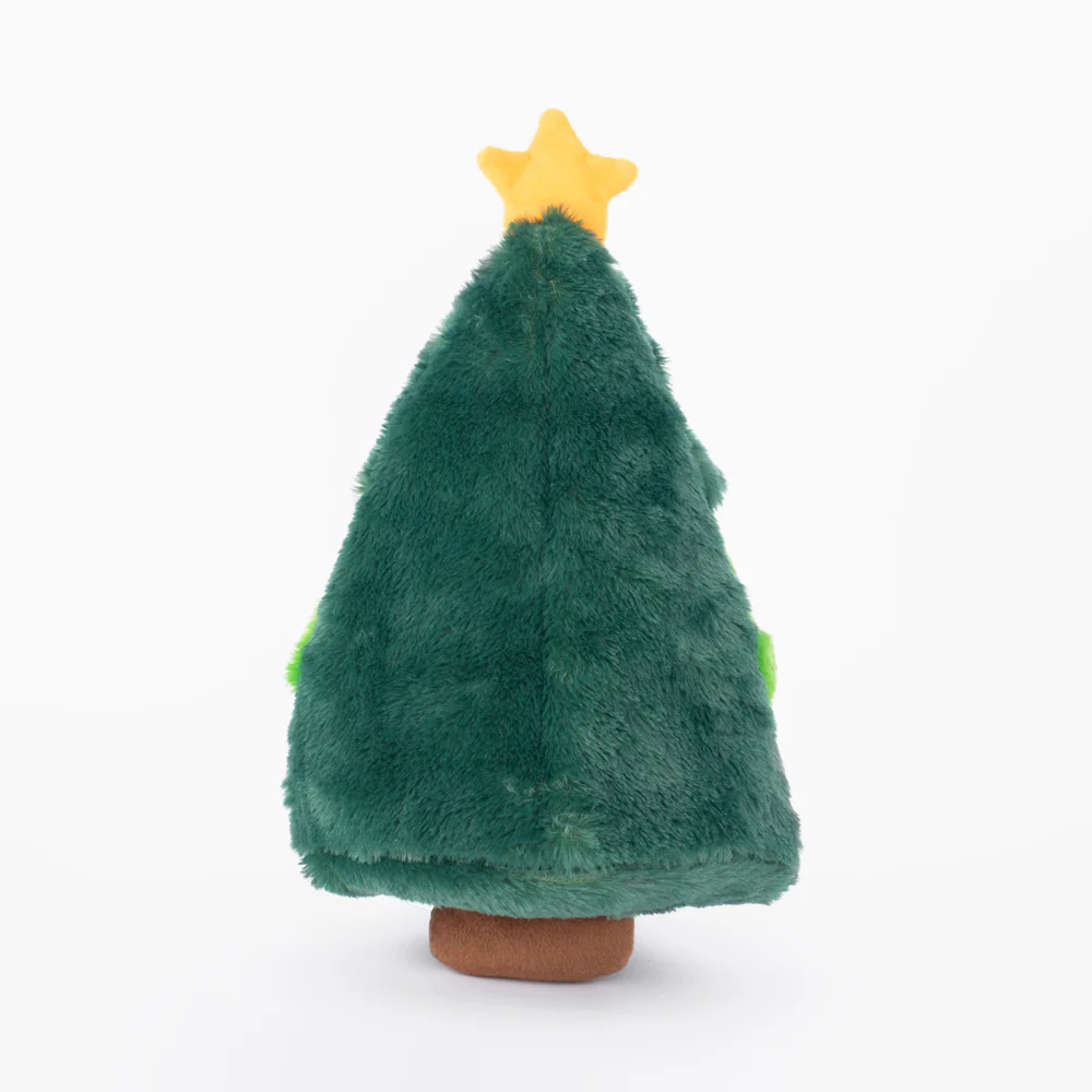 ZippyPaws Holiday Burrow Christmas Tree Plush Dog Toy - Image 3