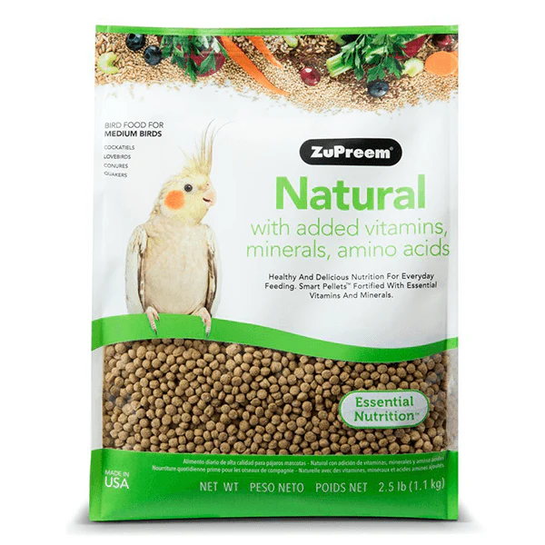 ZuPreem Natural Medium Birds 1.1 Kg